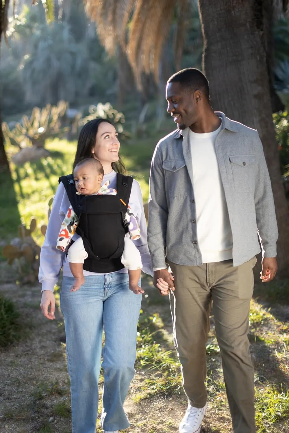 Beco Baby Carrier Gemini Newborn to Toddler-Front, Back and Hip Seat Carrier,Baby Carrier Backpack & Baby Front Carrier with Adjustable Seat,Ergonomic Baby Holder 7-35lbs (Organic Metro Black)