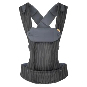 Beco Gemini Baby Carrier Newborn to Toddler - Front, Back and Hip Seat Carrier, Baby Carrier Backpack & Baby Front Carrier with Adjustable Seat, Ergonomic Baby Holder Carrier 7-35lbs (Dark Zebra)