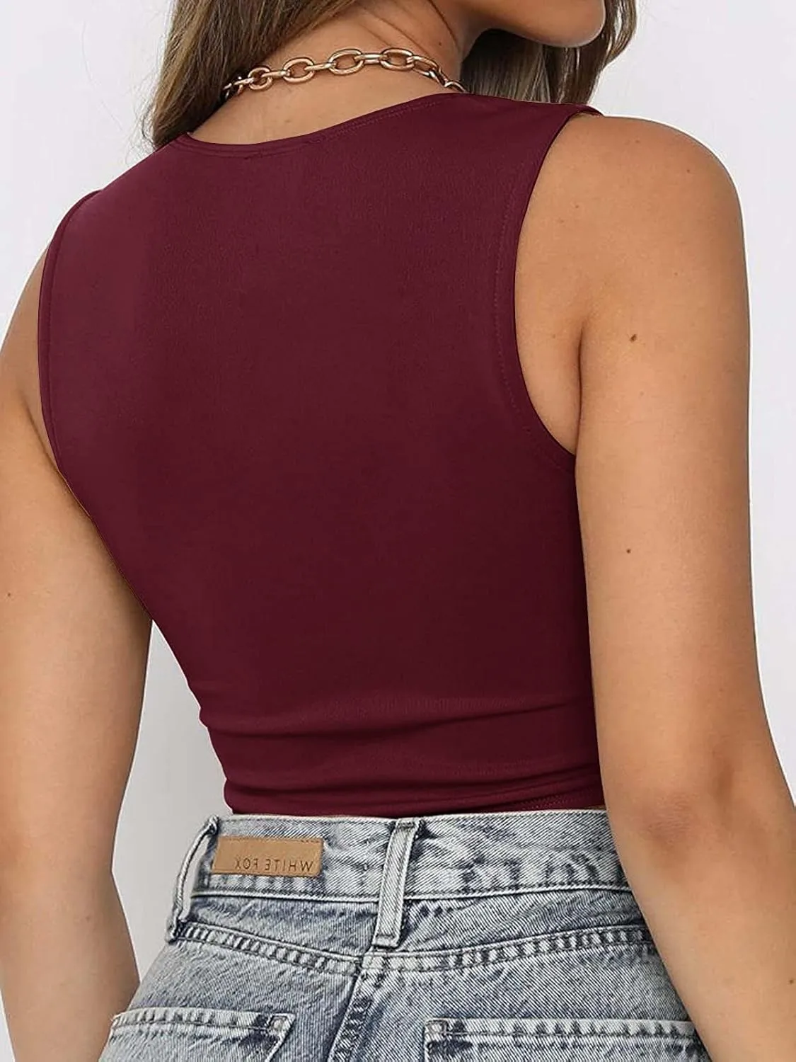 BEJONS Women Sexy Y2k Corset Like Crop Top Deep V Neck Bra Night Going Out Festival Rave Top