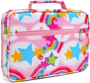 Bible Cover Case Carrier Carrying Bag with Handles for Women Floral Pattern Flower Print