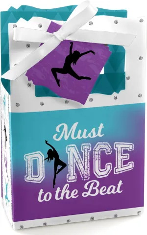 Big Dot of Happiness Must Dance to the Beat - Dance - Birthday Party Favor Boxes - Set of 12