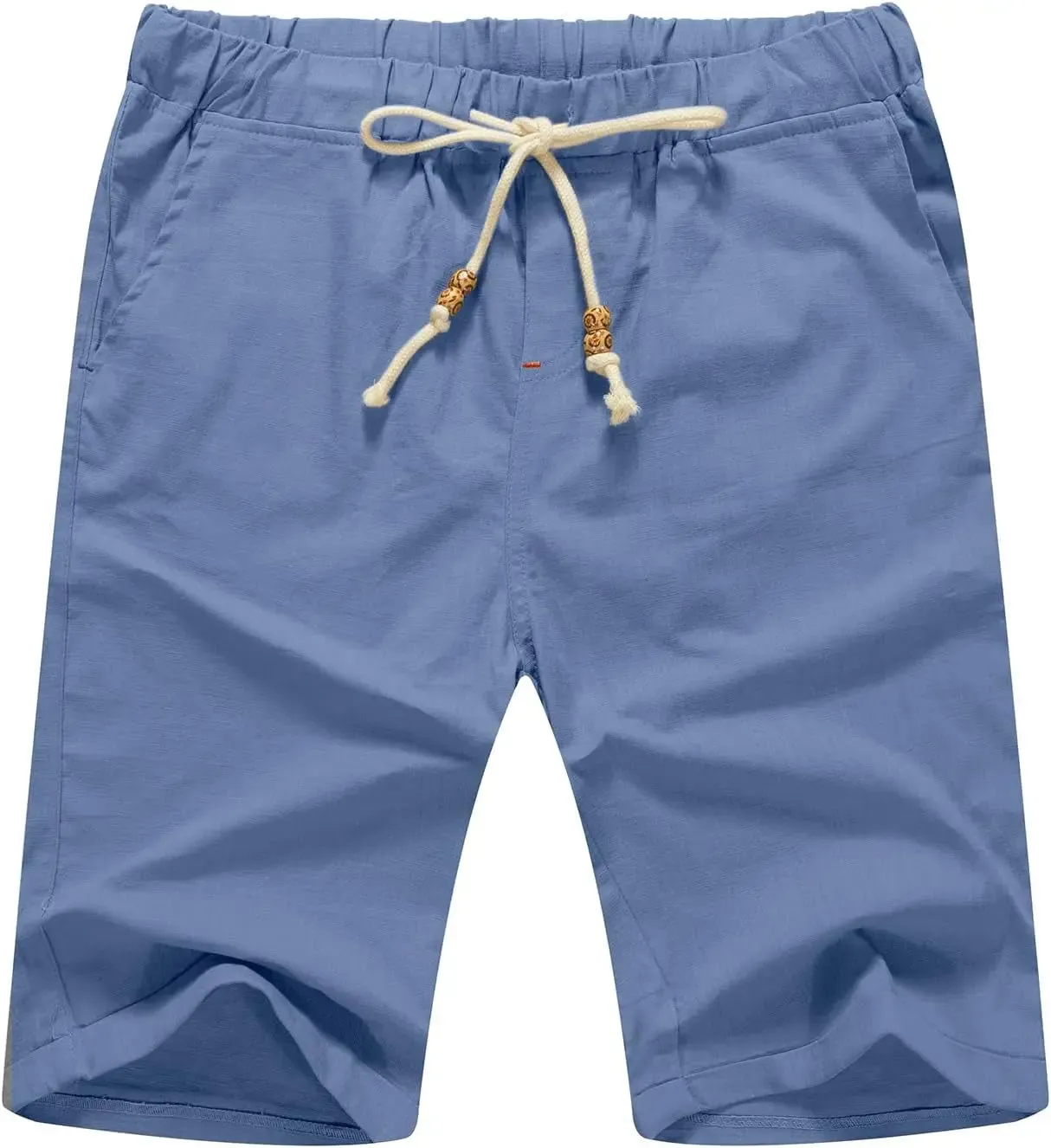 Big Men's Plus Size Linen Drawstring Shorts