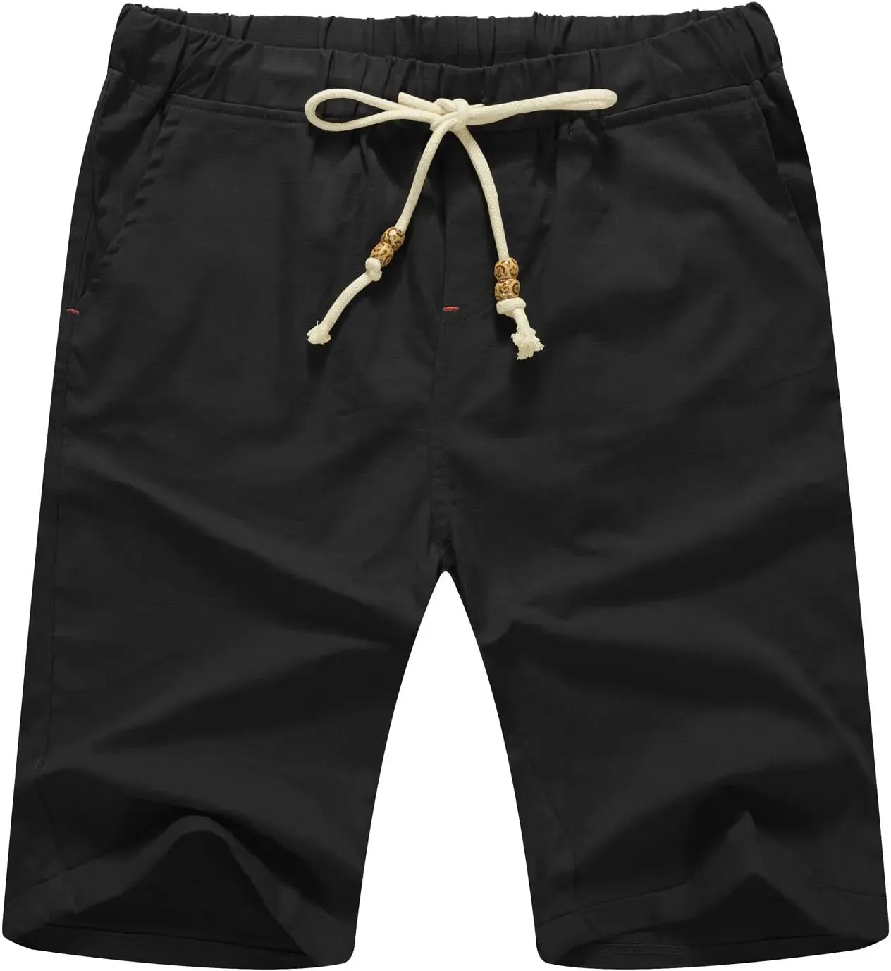 Big Men's Plus Size Linen Drawstring Shorts