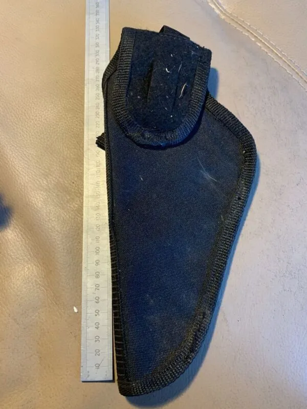 Black Fabric Pistol Holster - B40
