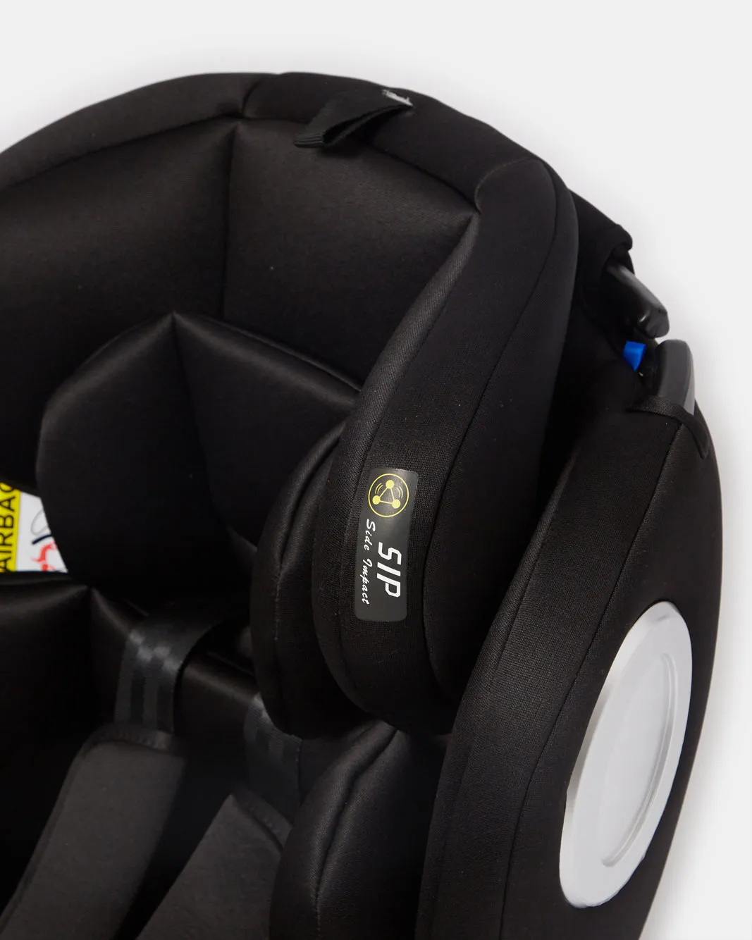 Black Kids 4 Level Reclining Car Seat