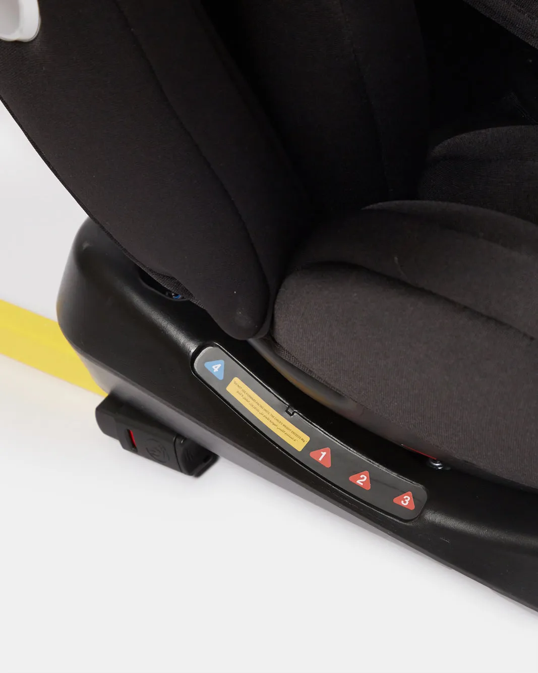 Black Kids 4 Level Reclining Car Seat
