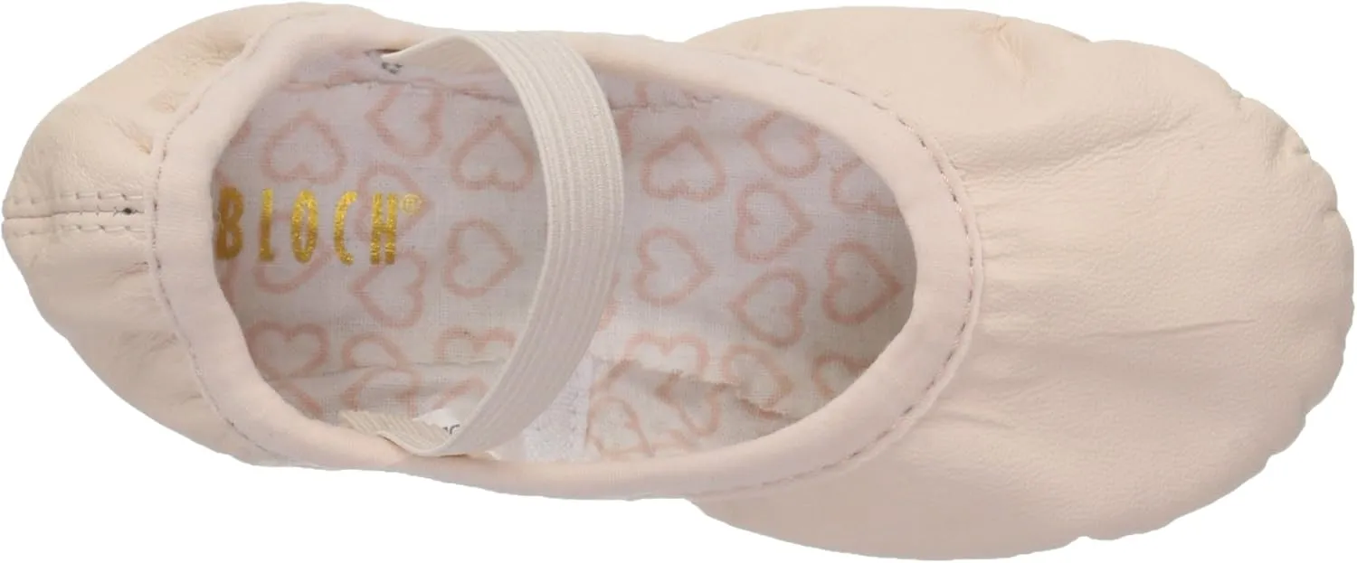 Bloch Dance Kids Belle Full Sole Leather Ballet Slipper / Shoe