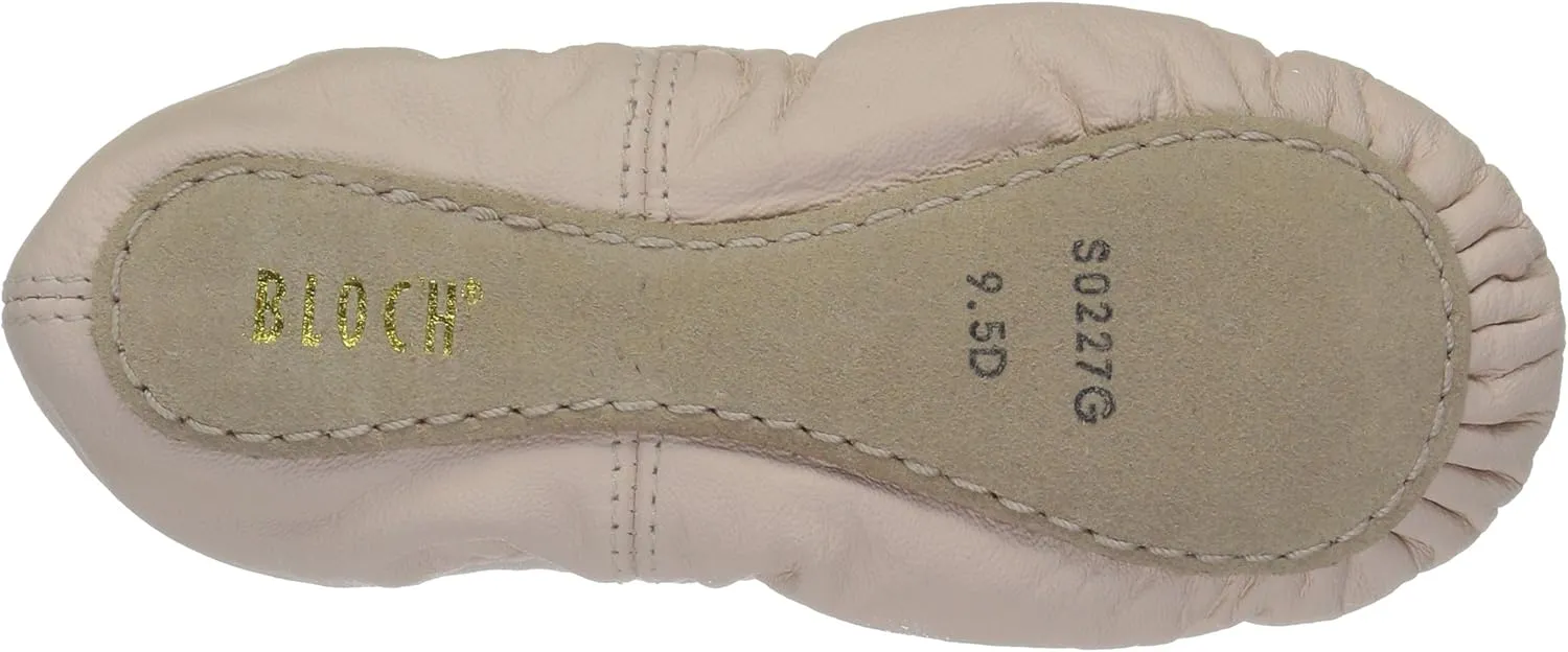 Bloch Dance Kids Belle Full Sole Leather Ballet Slipper / Shoe