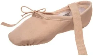 Bloch Girl's Pump Split Sole Canvas Ballet Shoe/Slipper, Pink, 11.5 C US Little Kid