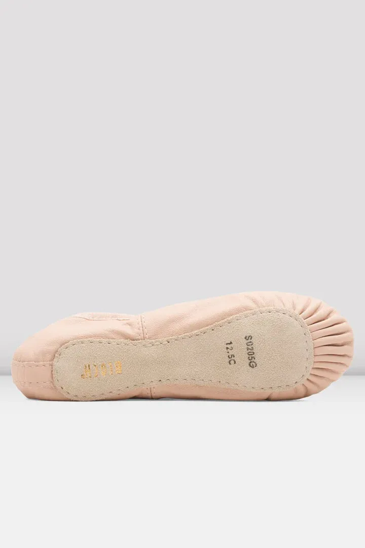 Bloch S0205G Dansoft Full Sole Leather PINK Child Ballet Shoe
