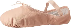 Bloch womens Bloch Women's Dansoft Ii Leather Split Sole Ballet Shoe/Slipper dance shoes, Pink, 2 Narrow US