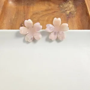 Blossom Pink Stud Earrings