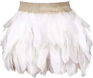 BODY CAGE Feminine Plumage Skirt Masquerade Festival Dance Costume