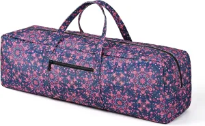 Boulder Bee | Yoga Mat Bag | Large Yoga Mat Carrier with Wet Pocket | Yoga Gifts | Gym Tote Bag for Women