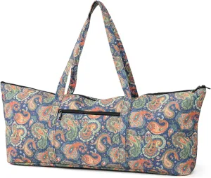 Boulder Bee | Yoga Mat Bag | Large Yoga Mat Carrier with Wet Pocket | Yoga Gifts | Gym Tote Bag for Women