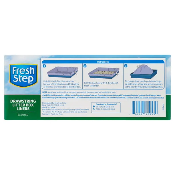 Box Liners Scented 30x17 Inches in Purple
