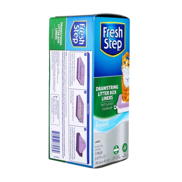Box Liners Scented 30x17 Inches in Purple