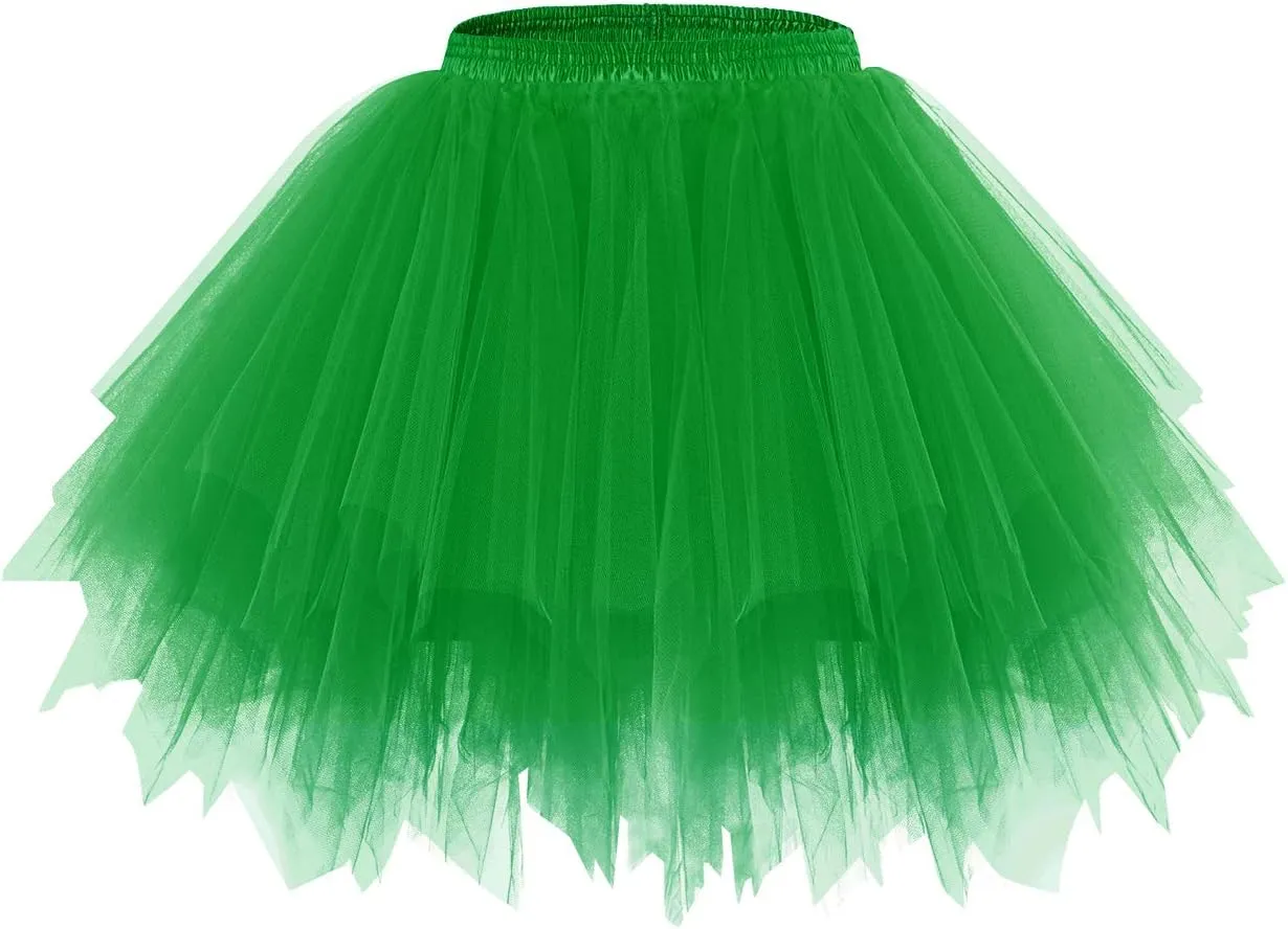 Bridesmay Women's Tutu Skirt 2025 50s Vintage Ballet Bubble Dance Skirts for Cosplay Party