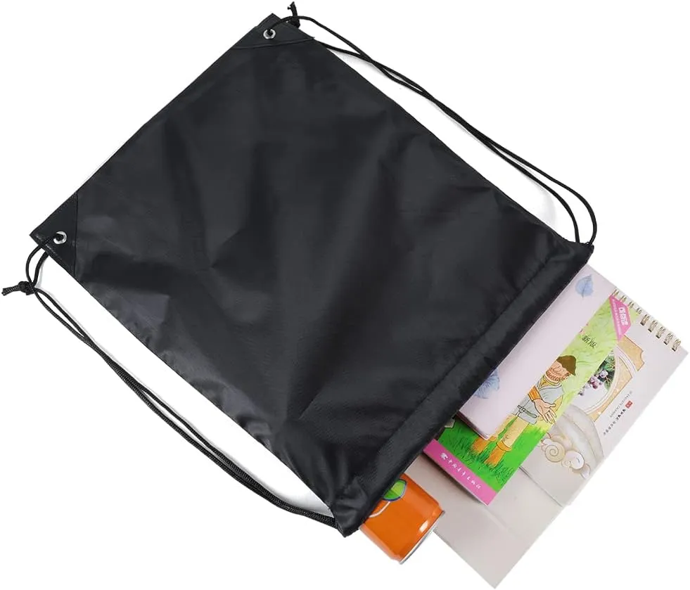 Bulk Drawstring Bags, Polyester Draw String Bags, Gym Sports Cinch Bag Drawstring Backpack for Women Men