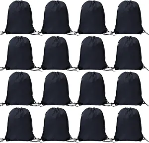 Bulk Drawstring Bags, Polyester Draw String Bags, Gym Sports Cinch Bag Drawstring Backpack for Women Men