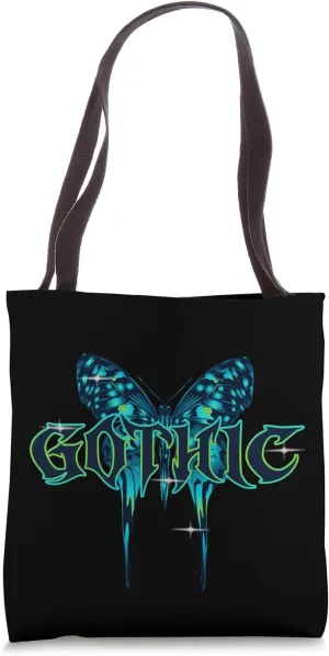 Butterfly Streetwear Urban Street Wear Gothic Aesthetic Tote Bag