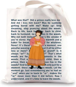 BWWKTOP Baker Musical Tote Bag Theater Fans Gifts Cow Cape Hair Slipper Gifts Musical Merchandise