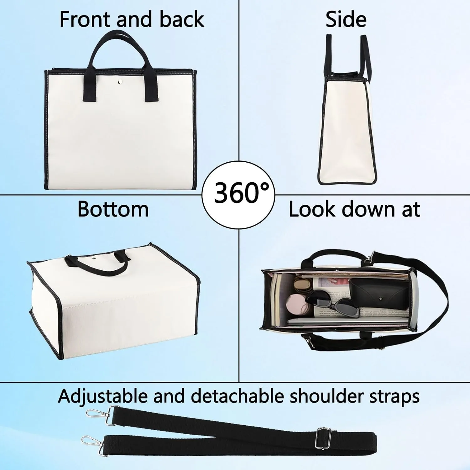 BWWKTOP Luke's Diner Tote Bag Lorelai & Rory Fans Gifts Stars Hollow Lorelai Shoulder Bag