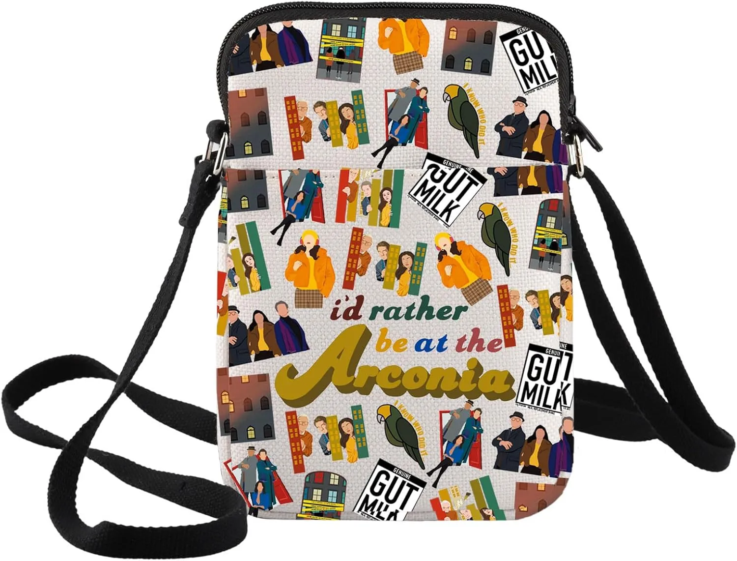 BWWKTOP Mabel Crossbody Bag Arconia & Mabel Fans Gift Oliver & Charles Shoulder Bag Movie Merch