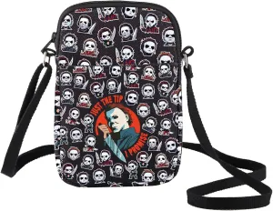 BWWKTOP Michael Crossbody Bag Michael Killer Gift Just The Tip I Promise Michael Myers Shoulder Bag Halloween Killer Merch