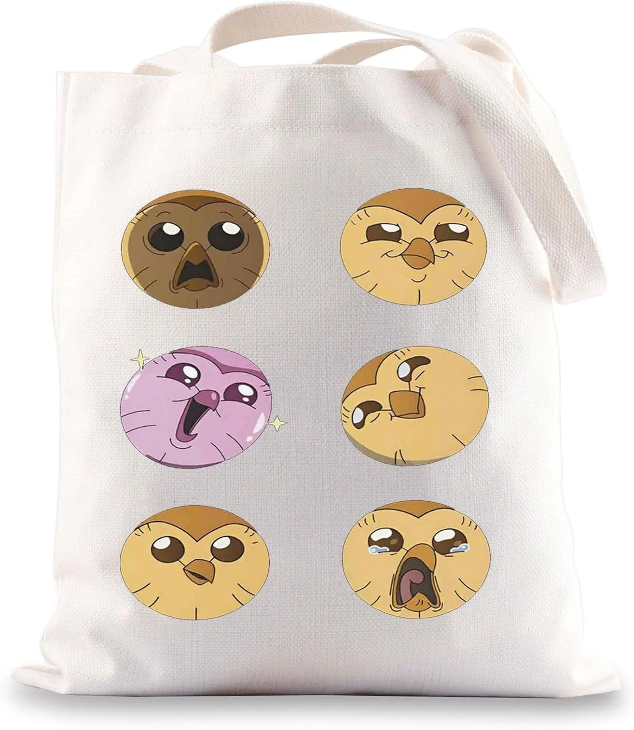 BWWKTOP Owl Building Hooty Tote Bag Hooty Fans Gift Owl Hooty Mood Shoulder Bag Hooty Merch