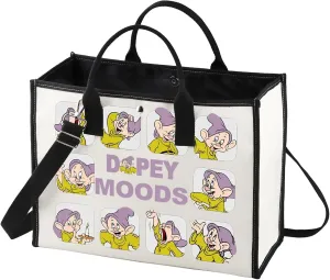 BWWKTOP Seven Spirits Tote Bag Snow's Protectors Gifts Spirits Moods Shoulder Bag Seven Friends Merchandise