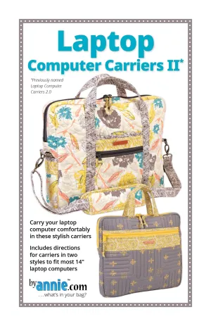 By Annie Pattern - Laptop Computer Carriers II