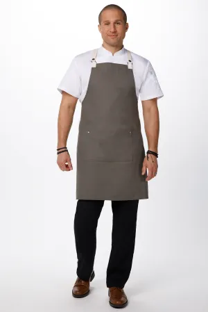Byron Cross Back Khaki Apron