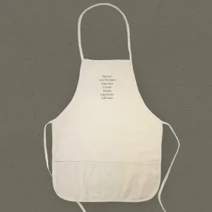 Cafe Drinks - Women's Apron
