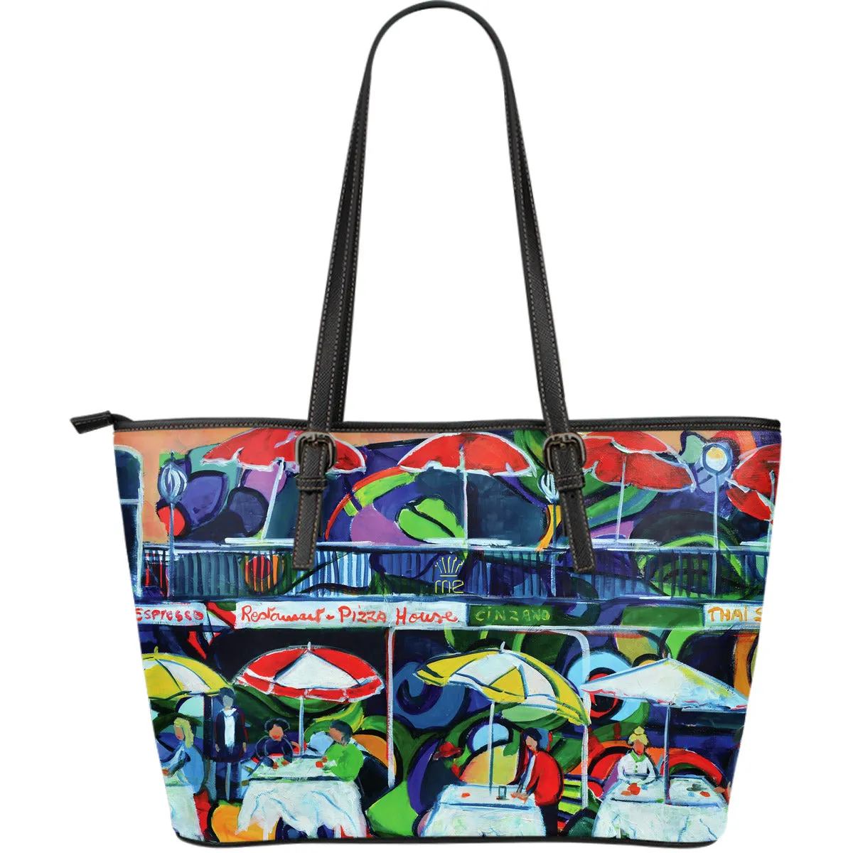 Caffe picture Large Tote Bag