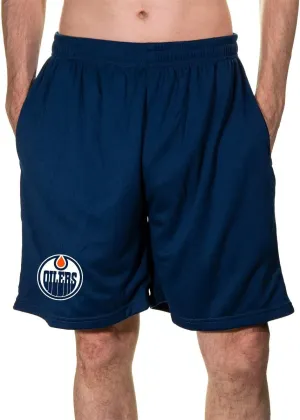 Calhoun NHL Men's Team Logo Air Mesh Shorts