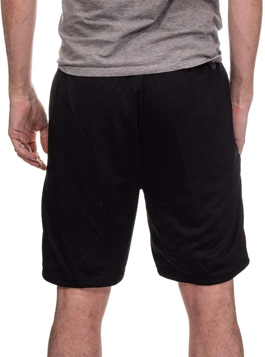 Calhoun NHL Men's Team Logo Air Mesh Shorts