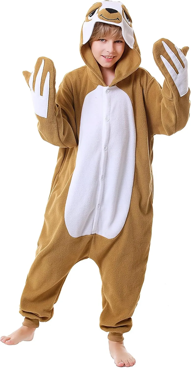 CANASOUR Unisex Halloween Kids Animal Onesie For Girls Anime Cosplay Costume Party Cosplay Pajamas