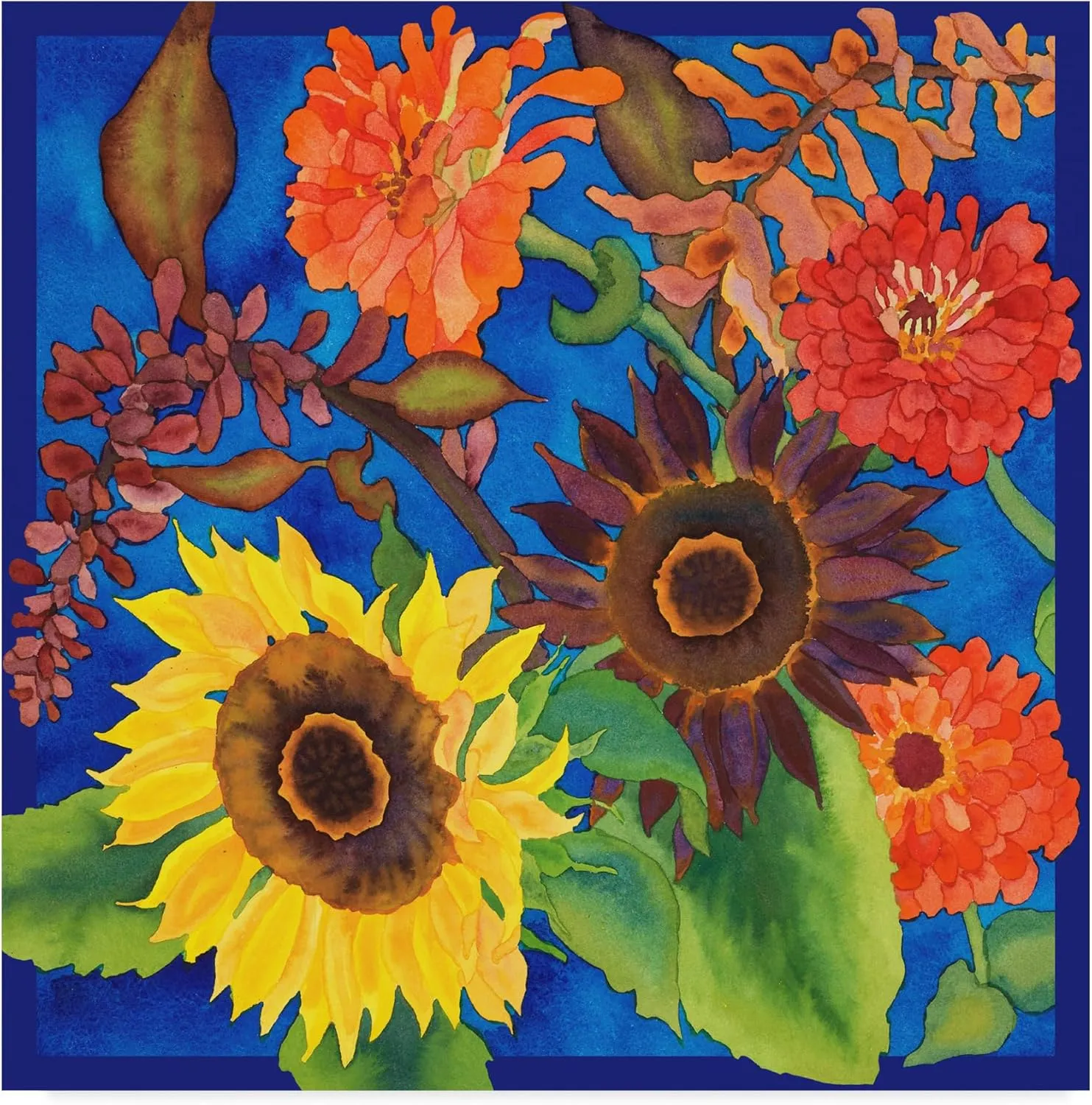 Carissa Luminess 'Fall Change' Canvas Art