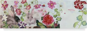 Carissa Luminess 'Rabbit Family' Canvas Art
