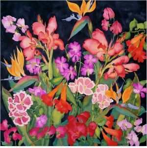 Carissa Luminess 'Secret Garden ' Canvas Art