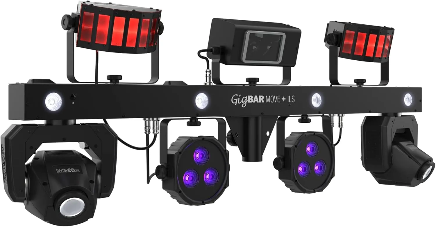 CHAUVET DJ (CHDDJ) LED Lighting, Black (GigBAR Move   ILS)