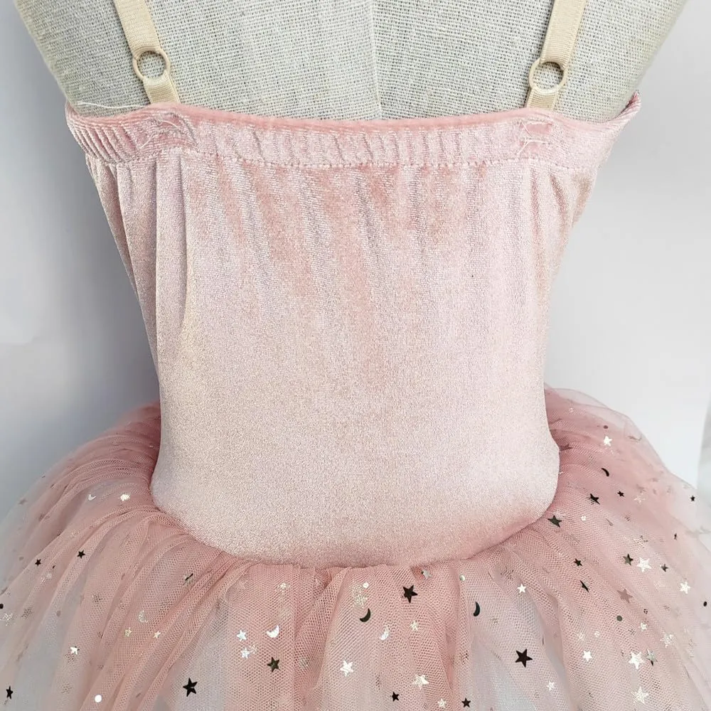 Children's Ballet Skirt, Girls' Dance Dress, Tight Gauze Skirt, Ballet Dancer Costume, Stage Collective Performance Costume