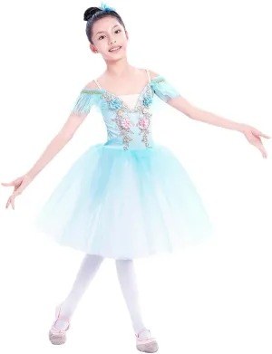 Children's Ballet Skirt, Girls' Dance Dress, Tight Gauze Skirt, Ballet Dancer Costume, Stage Collective Performance Costume