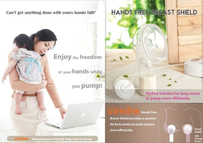 Cimilre Handsfree Breast Shield Set (1-Pack)