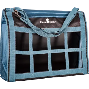 *Classic Top Load Hay Bag Black/Ocean