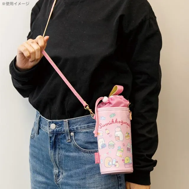 [Clearance]#[Sumikko Gurashi]  Pet Bottle Pouch San-X Official Japan 2024