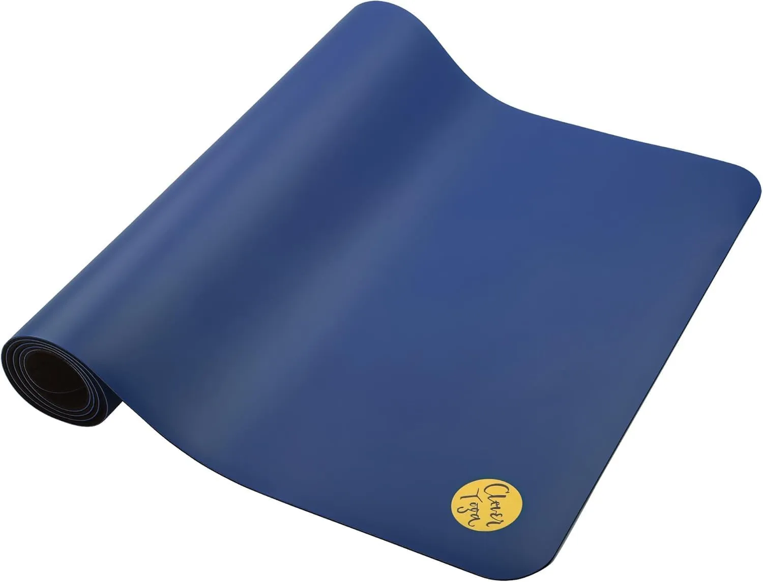 Clever Yoga Liquid Balance Thick Yoga Mat - Pro Exercise Yoga Mat with Non-Slip Surface for Home Gym, Earth-Friendly & Recyclable Pilates and Workout Pad Women & Men, 4.5 mm