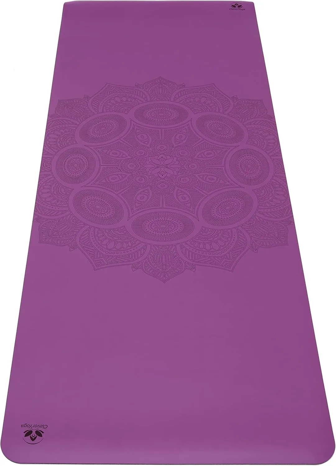 Clever Yoga Liquid Balance Thick Yoga Mat - Pro Exercise Yoga Mat with Non-Slip Surface for Home Gym, Earth-Friendly & Recyclable Pilates and Workout Pad Women & Men, 4.5 mm
