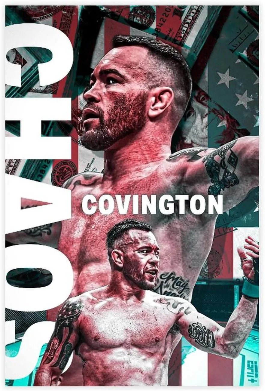 Colby Covington Boxing Athlete Poster1 Canvas Poster Wall Art Decor Print Picture Paintings for Living Room Bedroom Decoration Unframe:12x18inch(30x45cm)